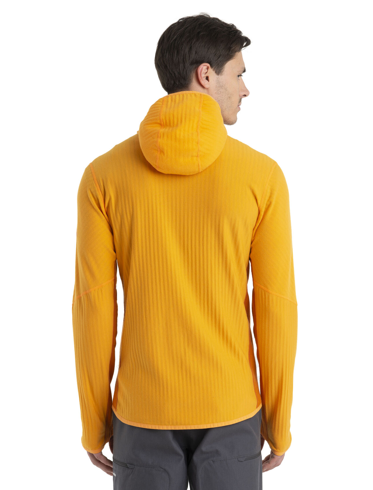 Men's RealFleece™ Merino Descender Long Sleeve Zip Hood