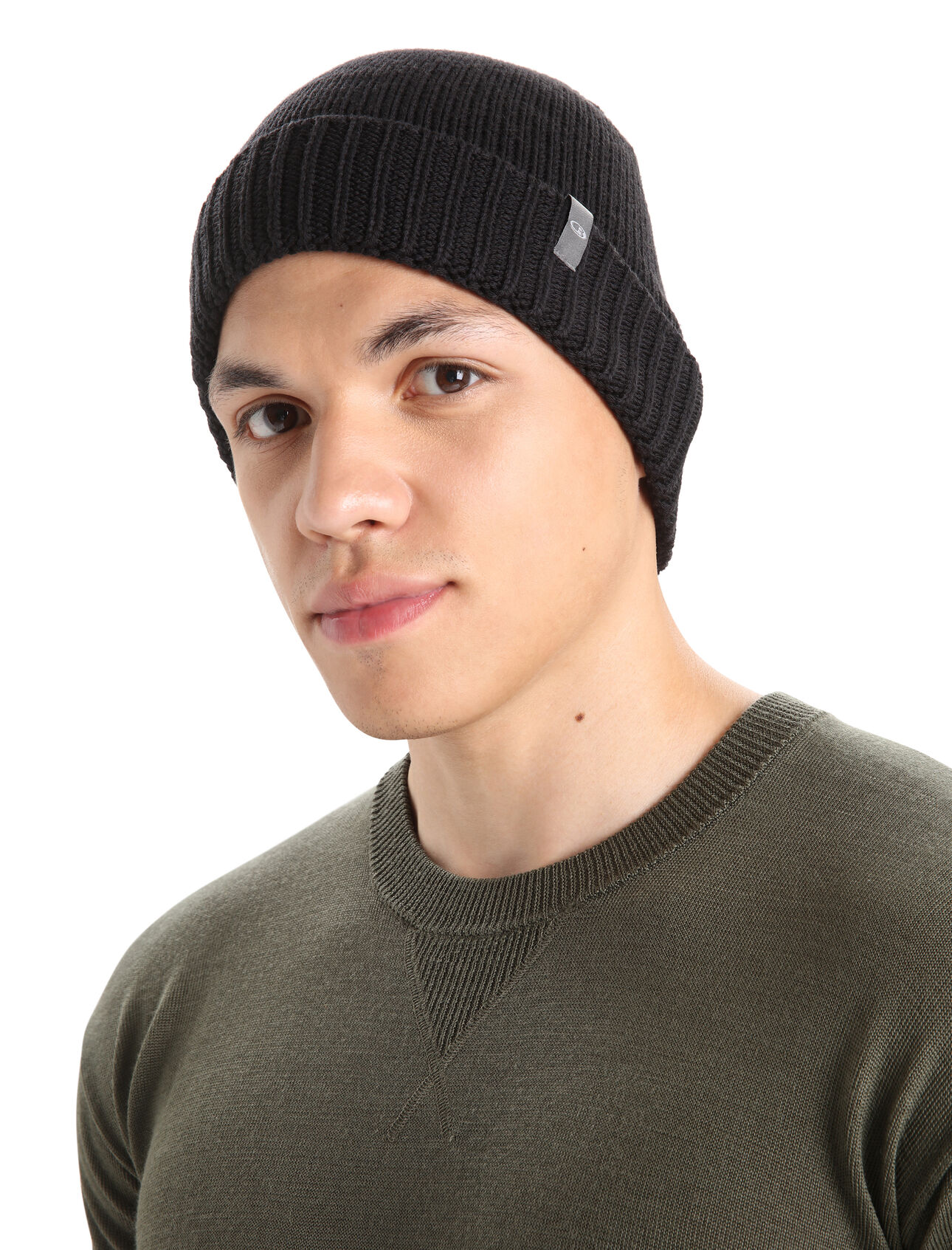 Unisex Merino Vela Cuff Beanie