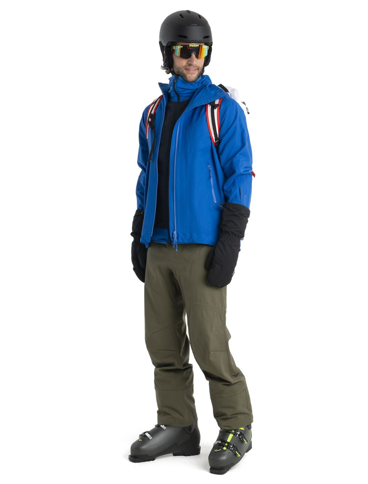 Men's Merino Quantum Hybrid Long Sleeve Zip Hoodie
