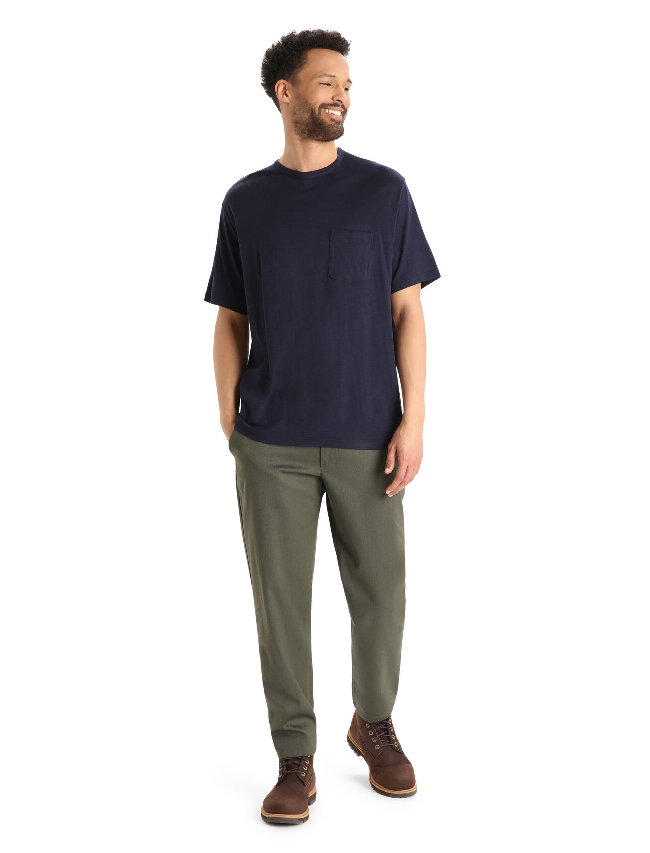 Men's Merino Granary Short Sleeve Pocket T-Shirt