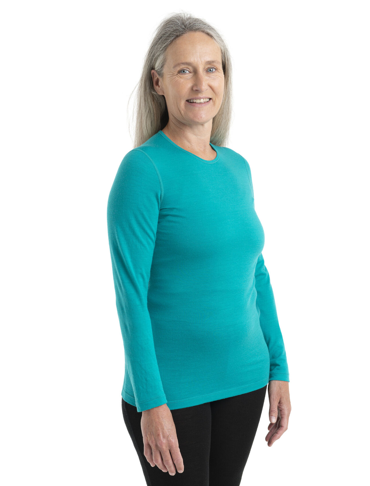 Women's Merino 200 Oasis Long Sleeve Crewe Thermal Top