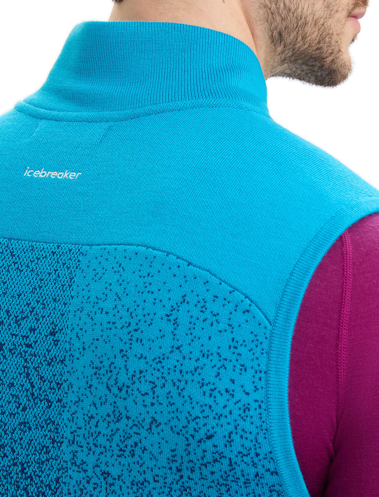 Men's ZoneKnit™ Merino Insulated Vest Into the Deep