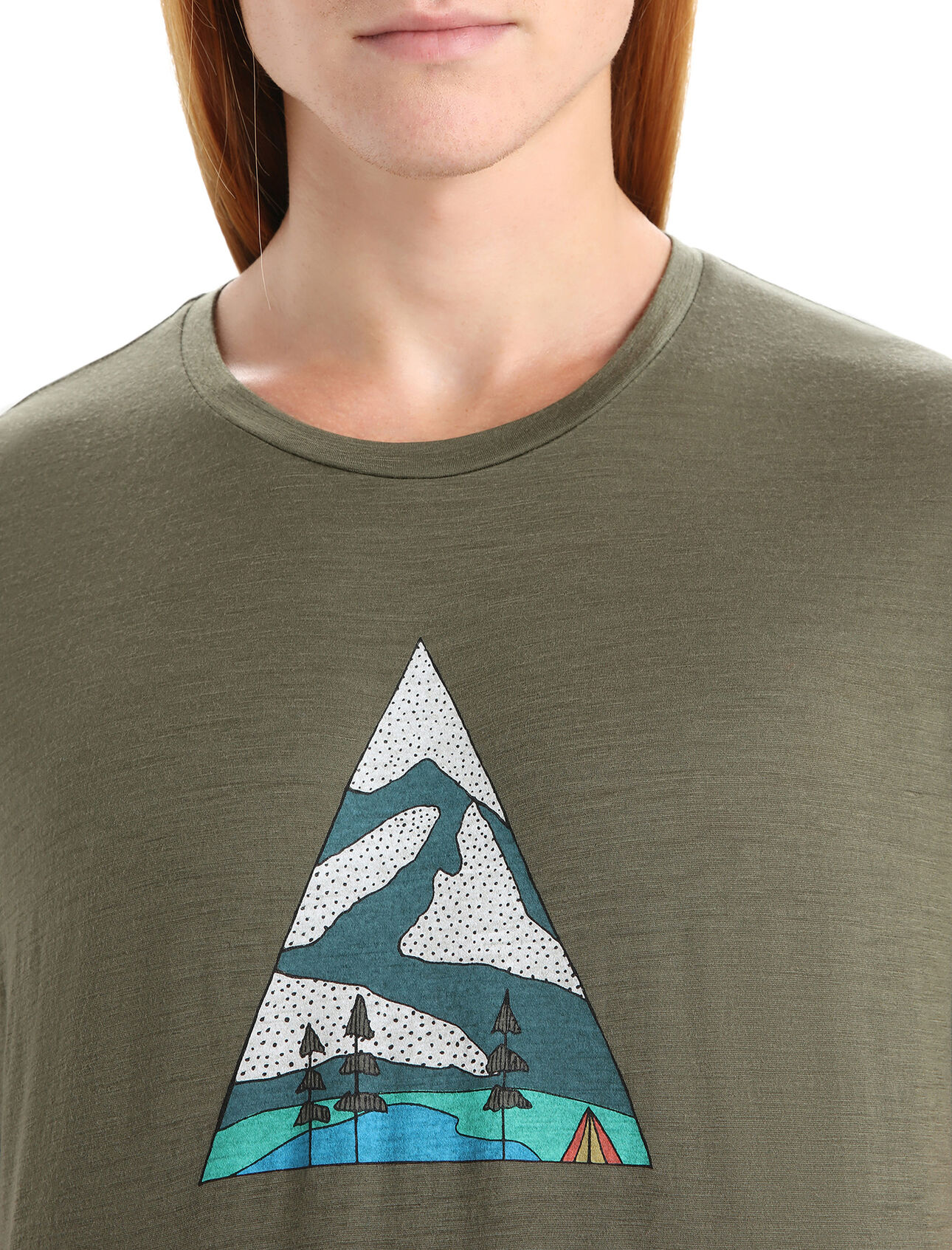 Men's Merino Tech Lite II Short Sleeve T-Shirt Camping Grounds
