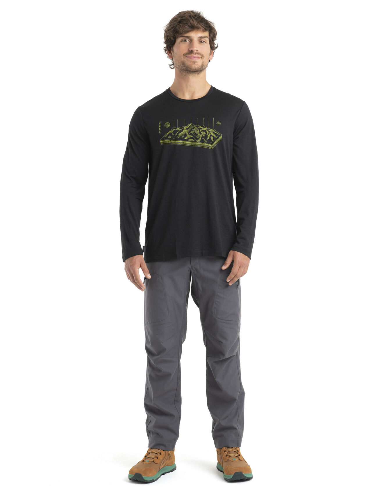 Men's Merino 150 Tech Lite II Long Sleeve T-Shirt Alps 3D