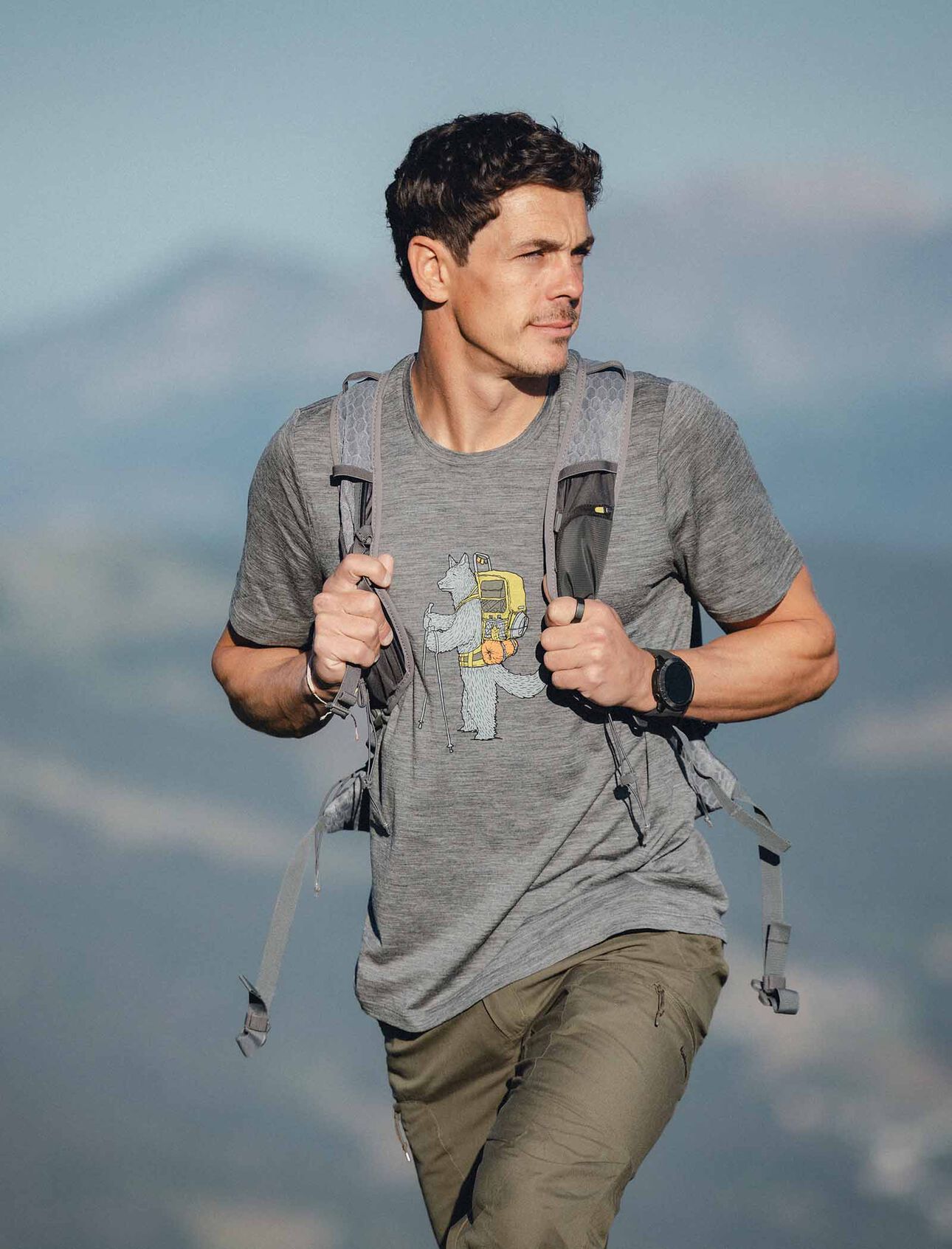 Men's Merino 150 Tech Lite II Short Sleeve T-Shirt Tech Head