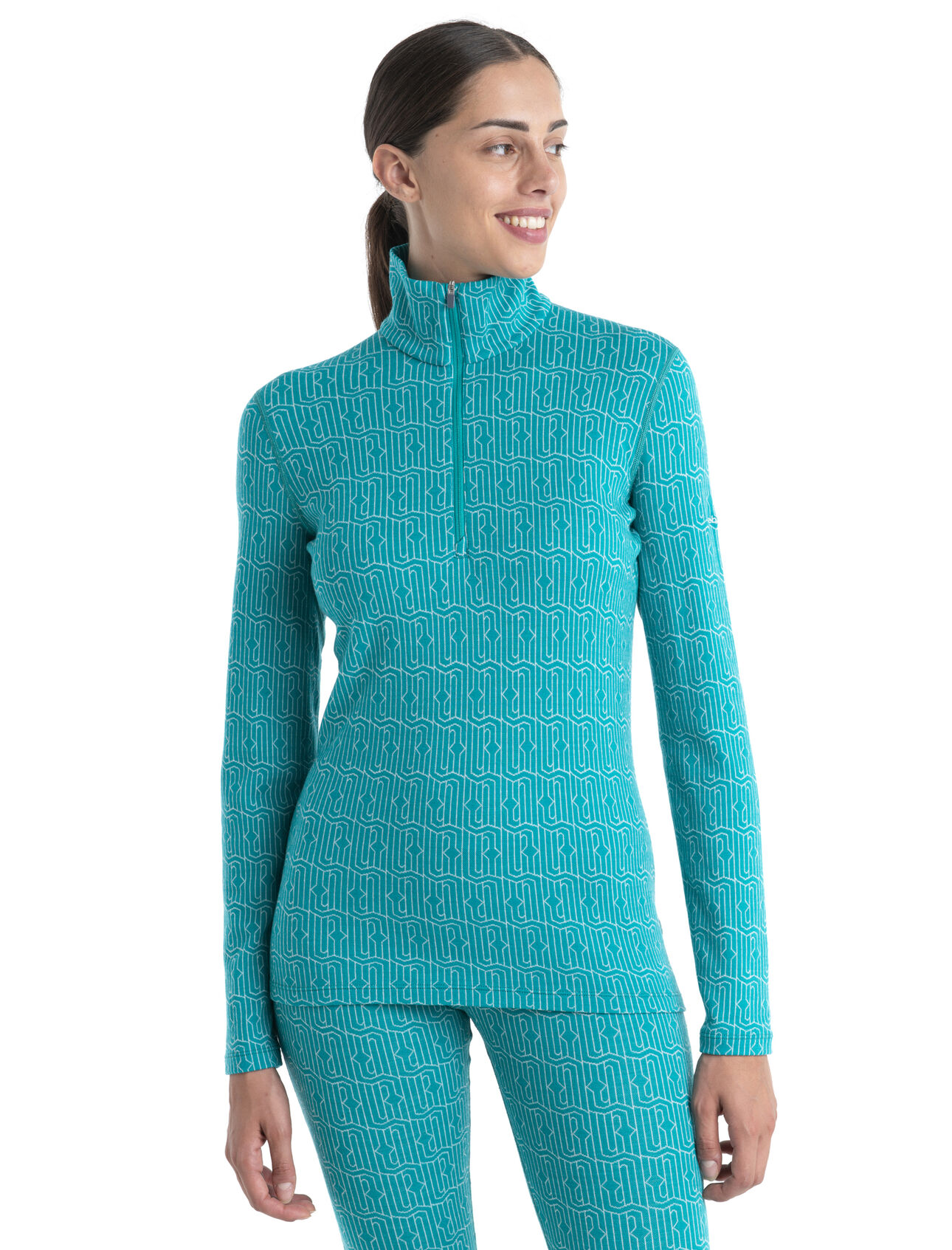 Women's Merino 260 Vertex Long Sleeve Half Zip Thermal Top Herenga