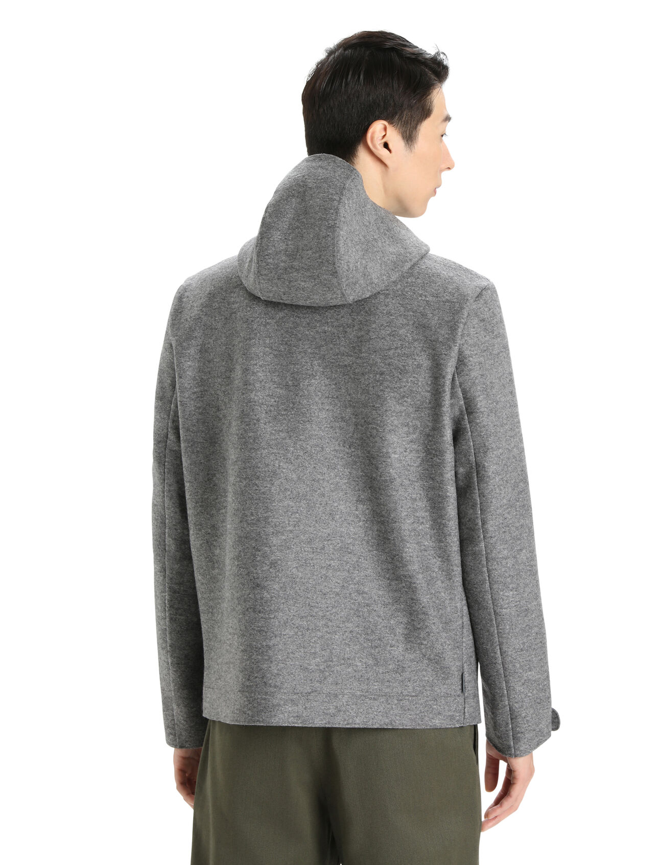Men's Felted Merino Hooded Jacket
