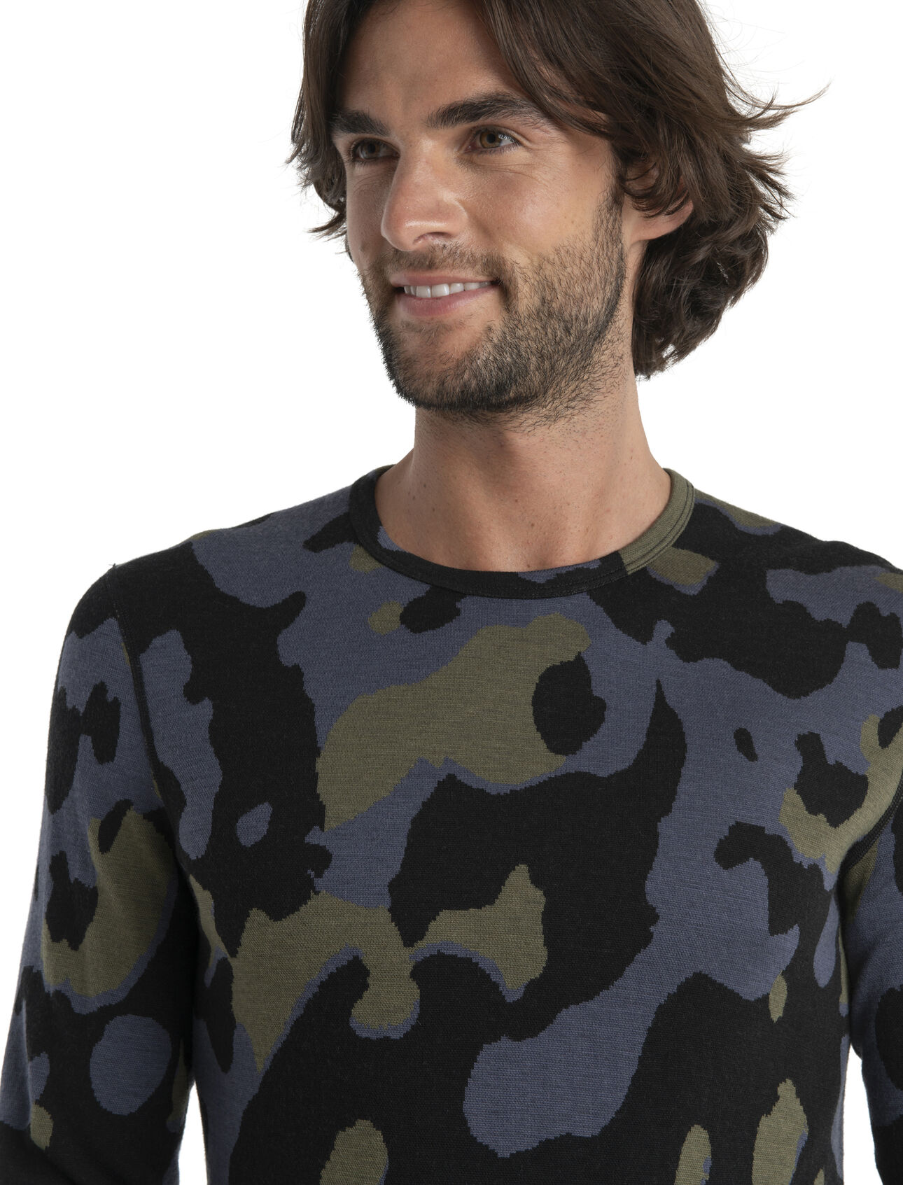 Men's Merino 260 Vertex Long Sleeve Thermal Top Natural Shades