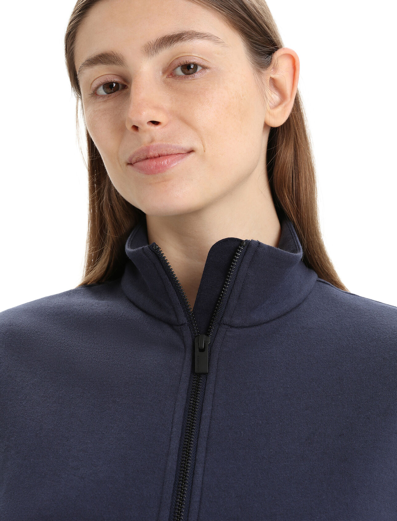 Women's Merino Central Classic Long Sleeve Zip Sweatshirt