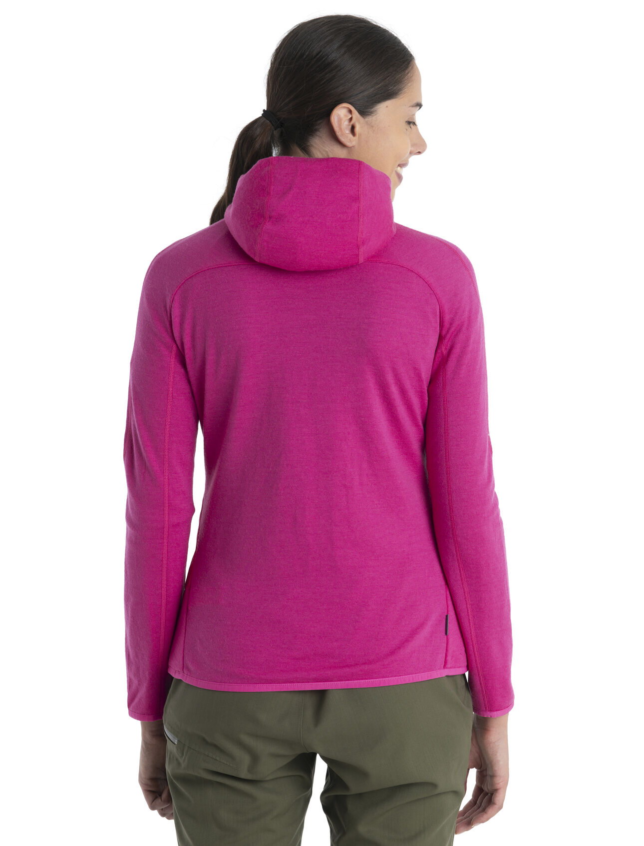 Women's Merino Quantum Hybrid Long Sleeve Zip Hoodie