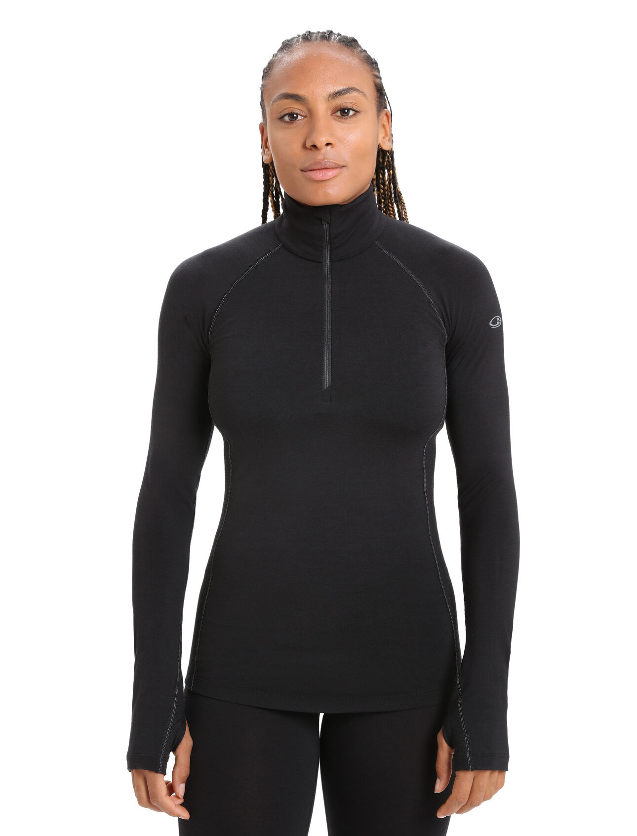 Women's BodyfitZone™ Merino 200 Zone Thermal Long Sleeve Half Zip Top