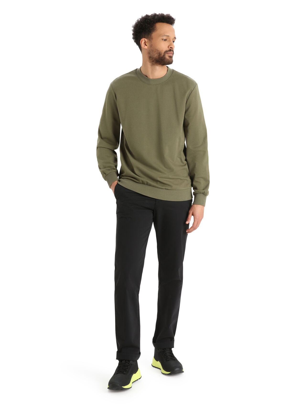 Men's Merino Central II Long Sleeve Sweatshirt