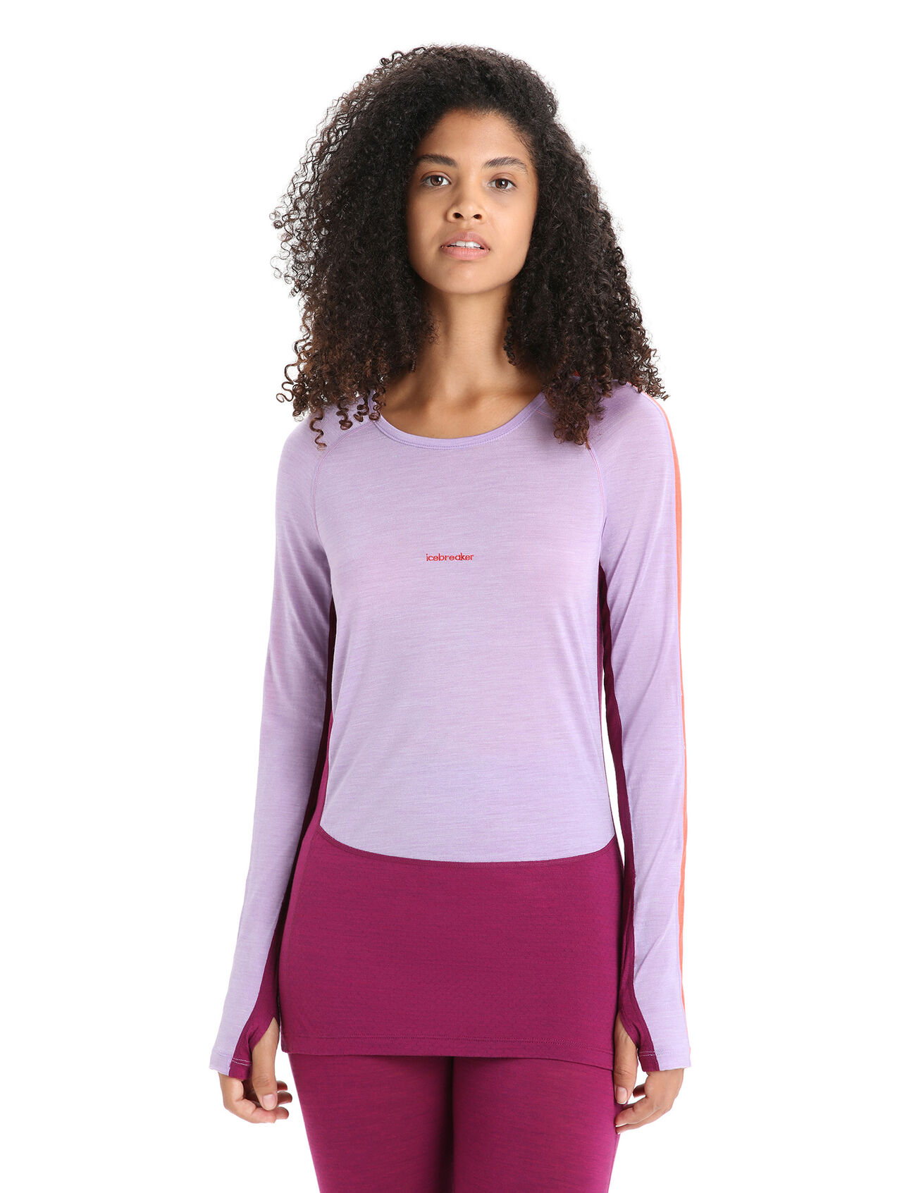 Women's 125 ZoneKnit™ Merino Long Sleeve Crewe Thermal Top