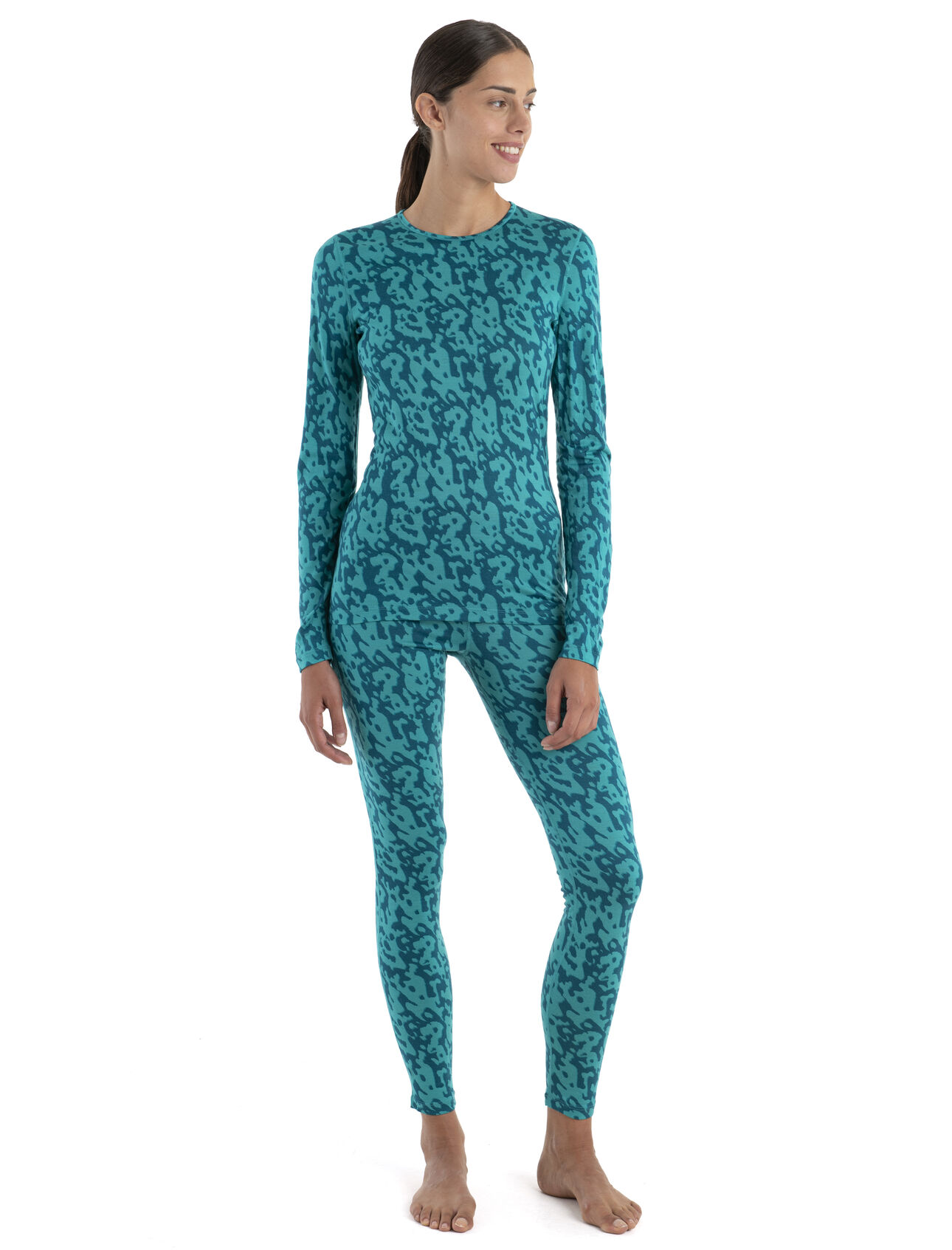 Women's Merino 200 Oasis Thermal Leggings Macro Forms