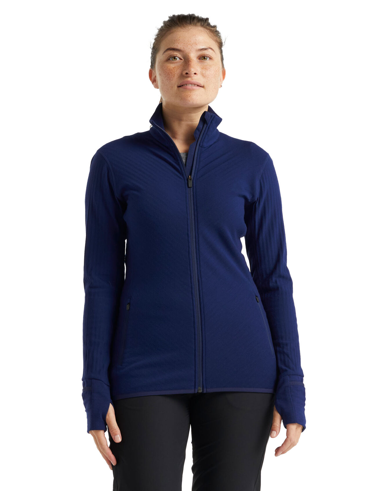 Women's RealFleece™ Merino Descender Long Sleeve Zip Jacket
