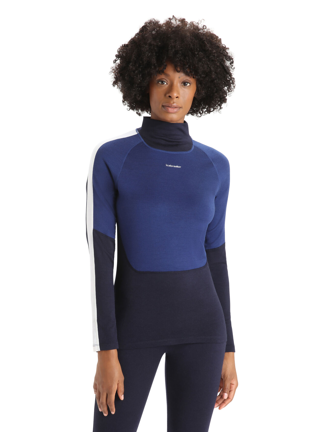 Women's Merino 200 Sonebula Long Sleeve High Neck Thermal Top