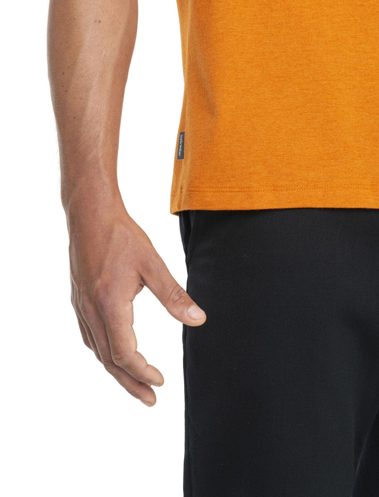 Men's Merino Central Classic Short Sleeve T-Shirt Ski Rider