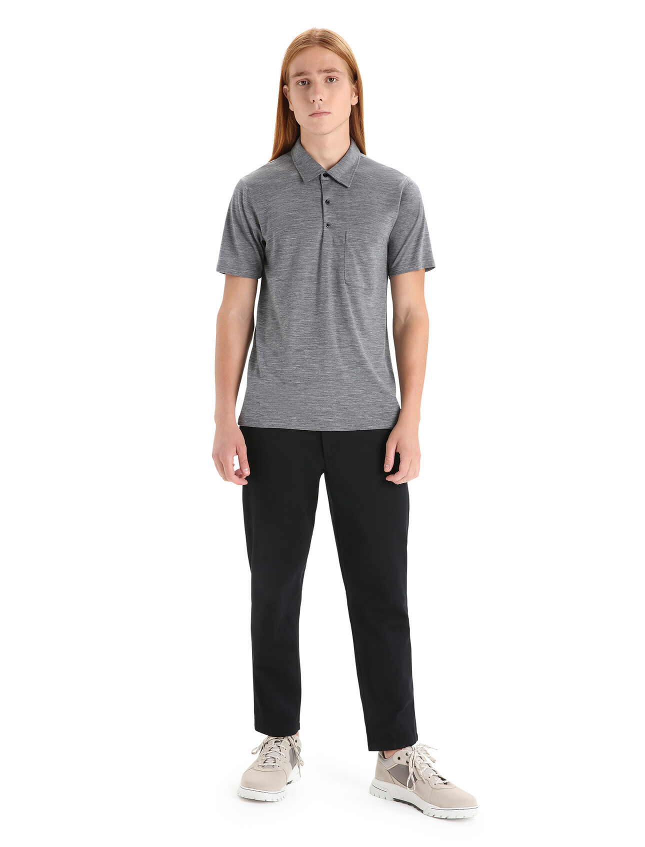 Men's Merino Drayden Short Sleeve Polo