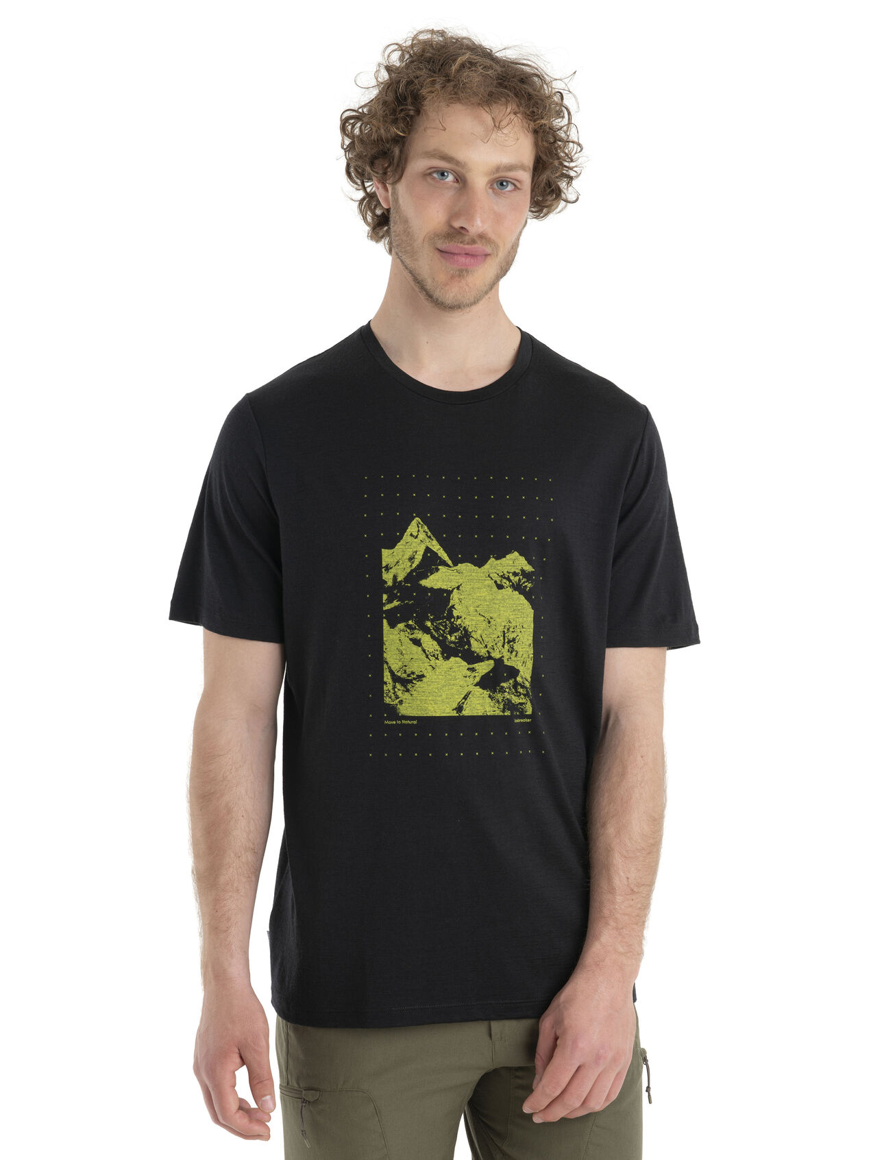 Men's Merino 150 Tech Lite II Short Sleeve T-Shirt Peak Grid