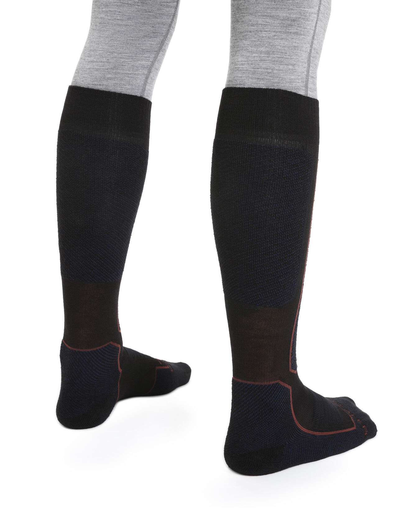 Men's Merino Ski+ Medium Over the Calf Socks