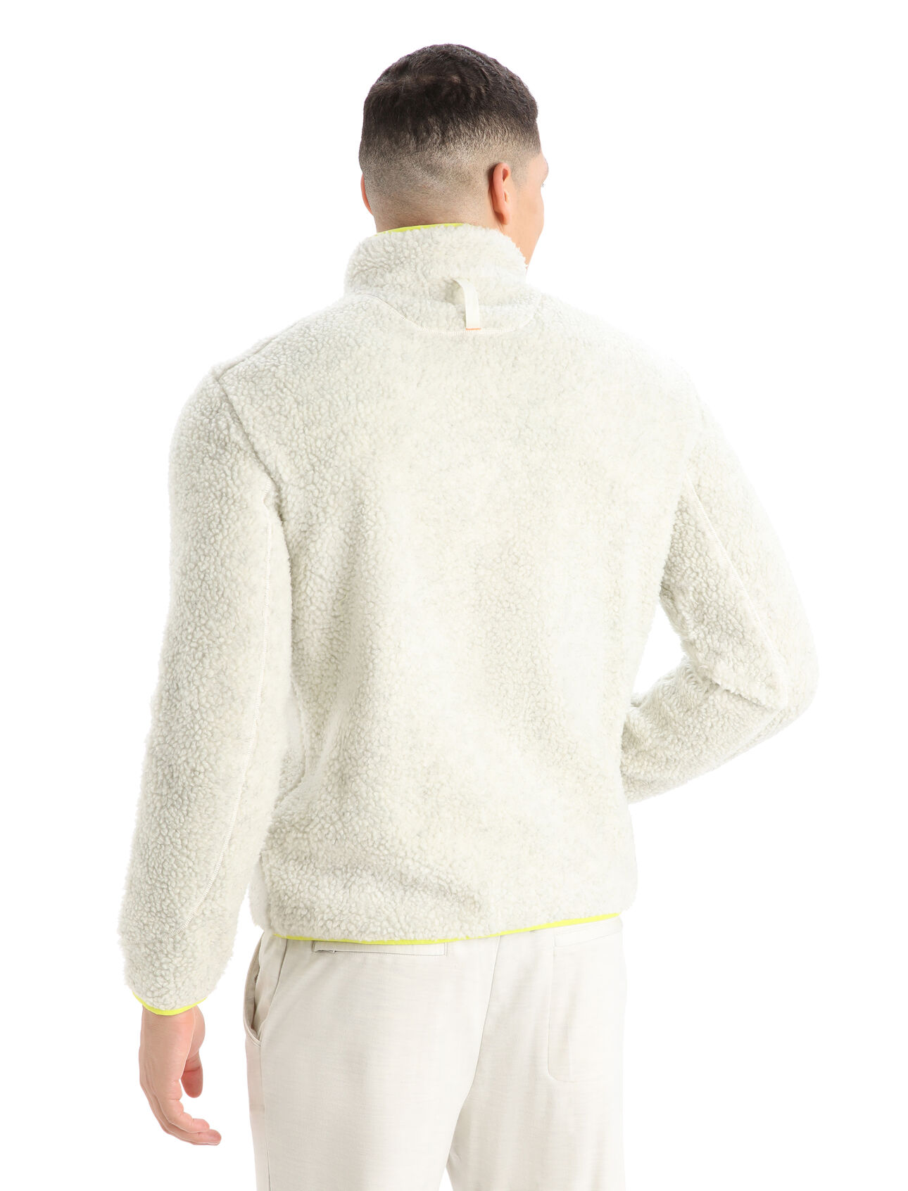 Men's RealFleece™ Merino High Pile Long Sleeve Half Zip Jacket
