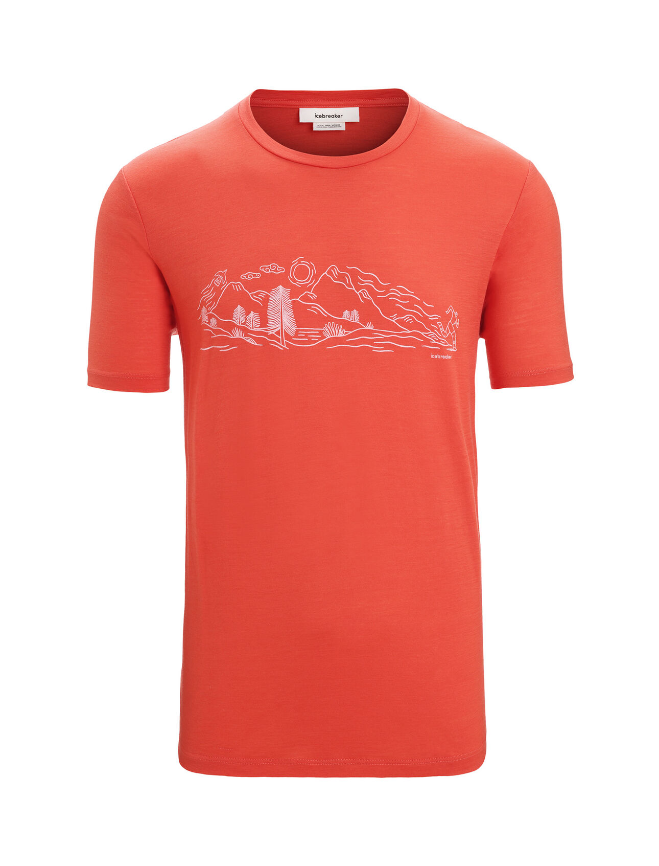Men's Merino Tech Lite II Short Sleeve T-Shirt Nature Sprint
