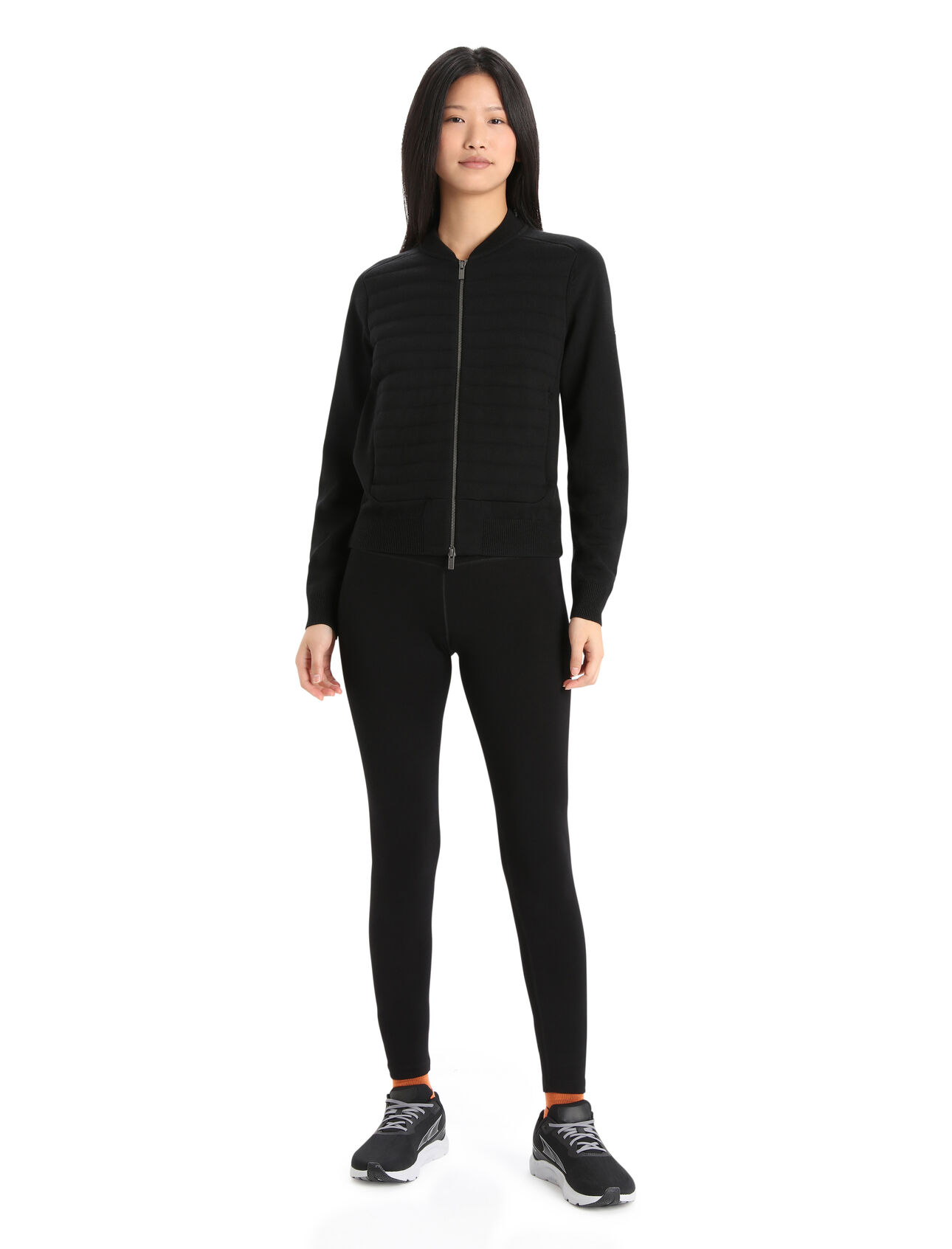 Women's icebreaker City Label  ZoneKnit™ Merino Insulated Knit Bomber