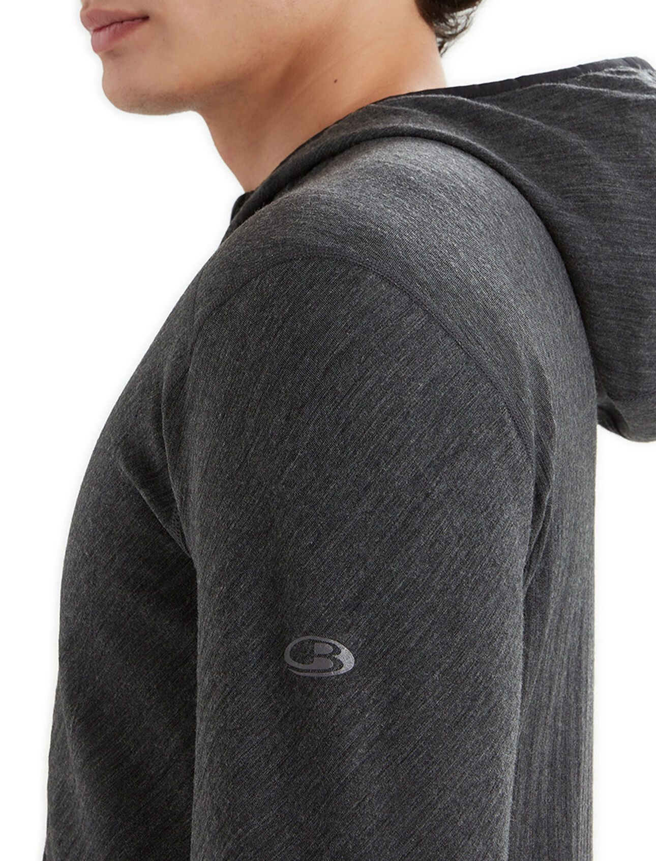 Men's RealFleece™ Merino Descender Long Sleeve Zip Hood