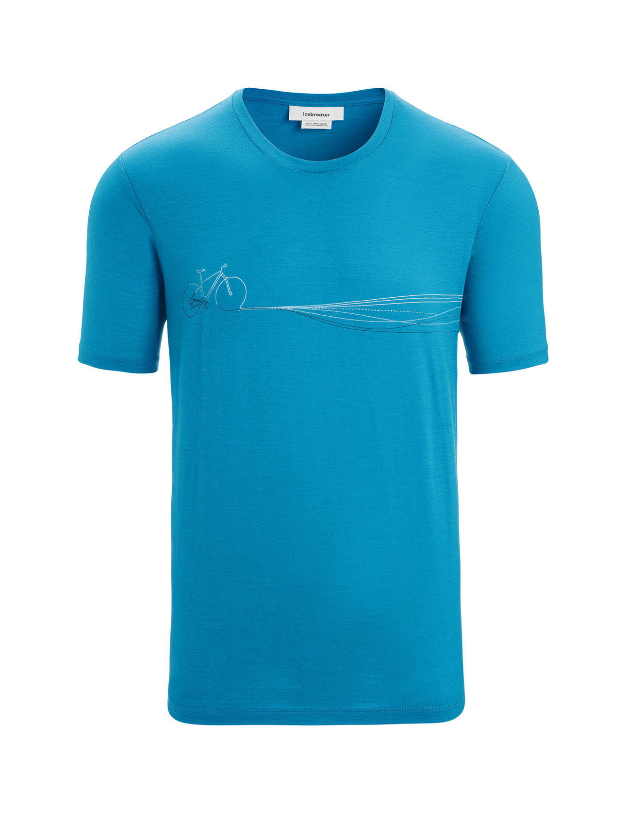 Men's Merino Tech Lite II Short Sleeve T-Shirt Cadence Paths