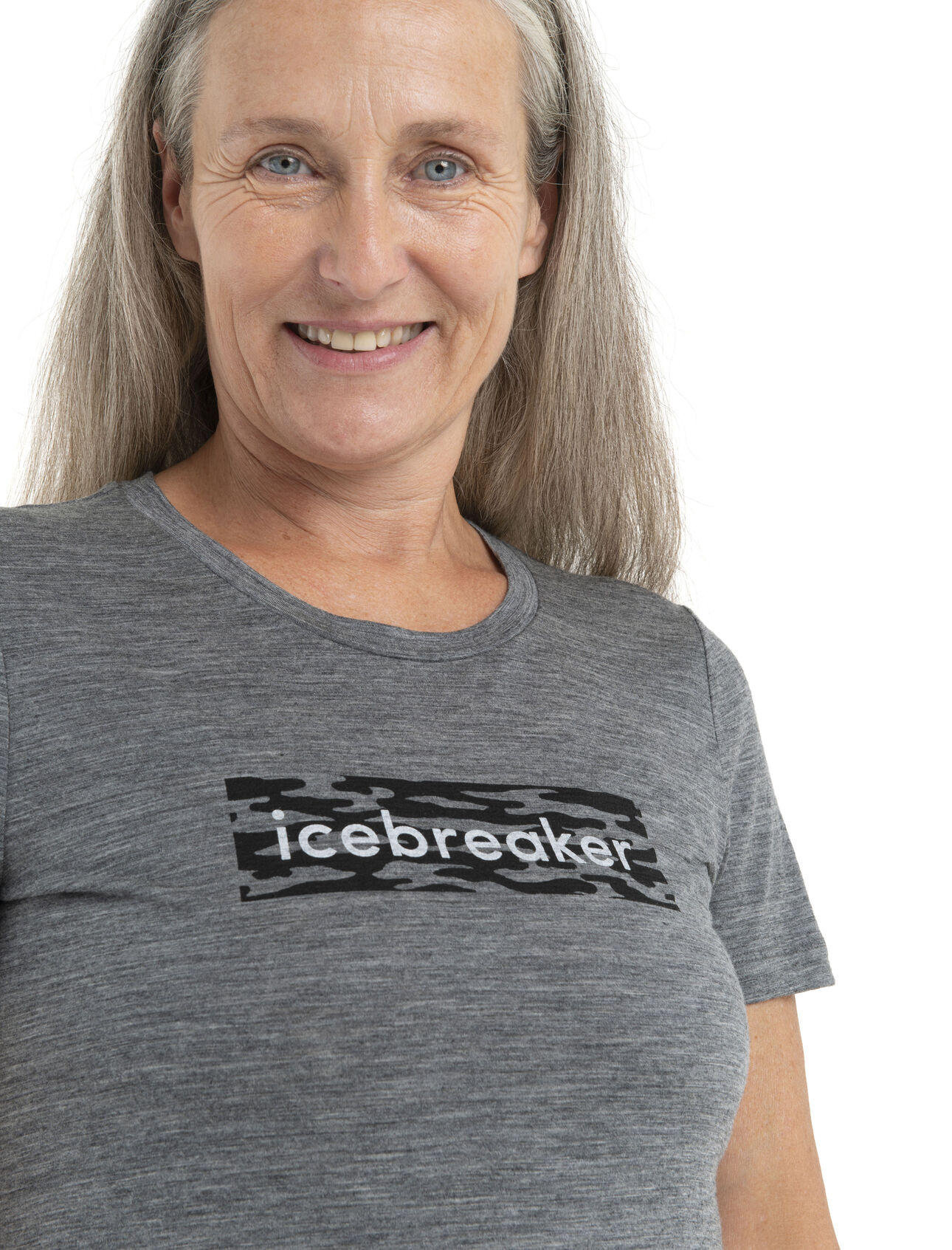 Women's Merino 150 Tech Lite II Short Sleeve T-Shirt Glacial Flow Logo