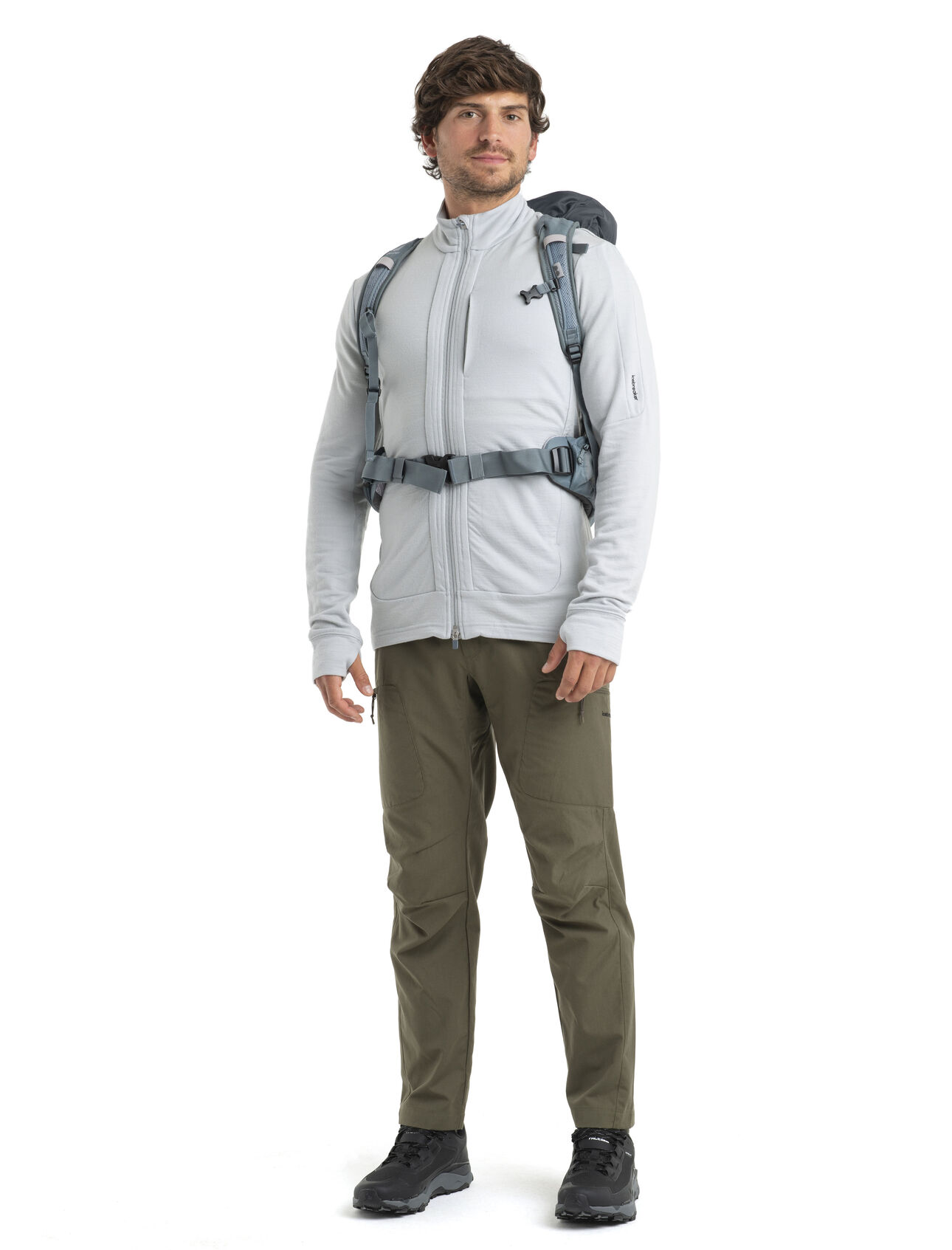 Men's Merino Quantum III Long Sleeve Zip Jacket