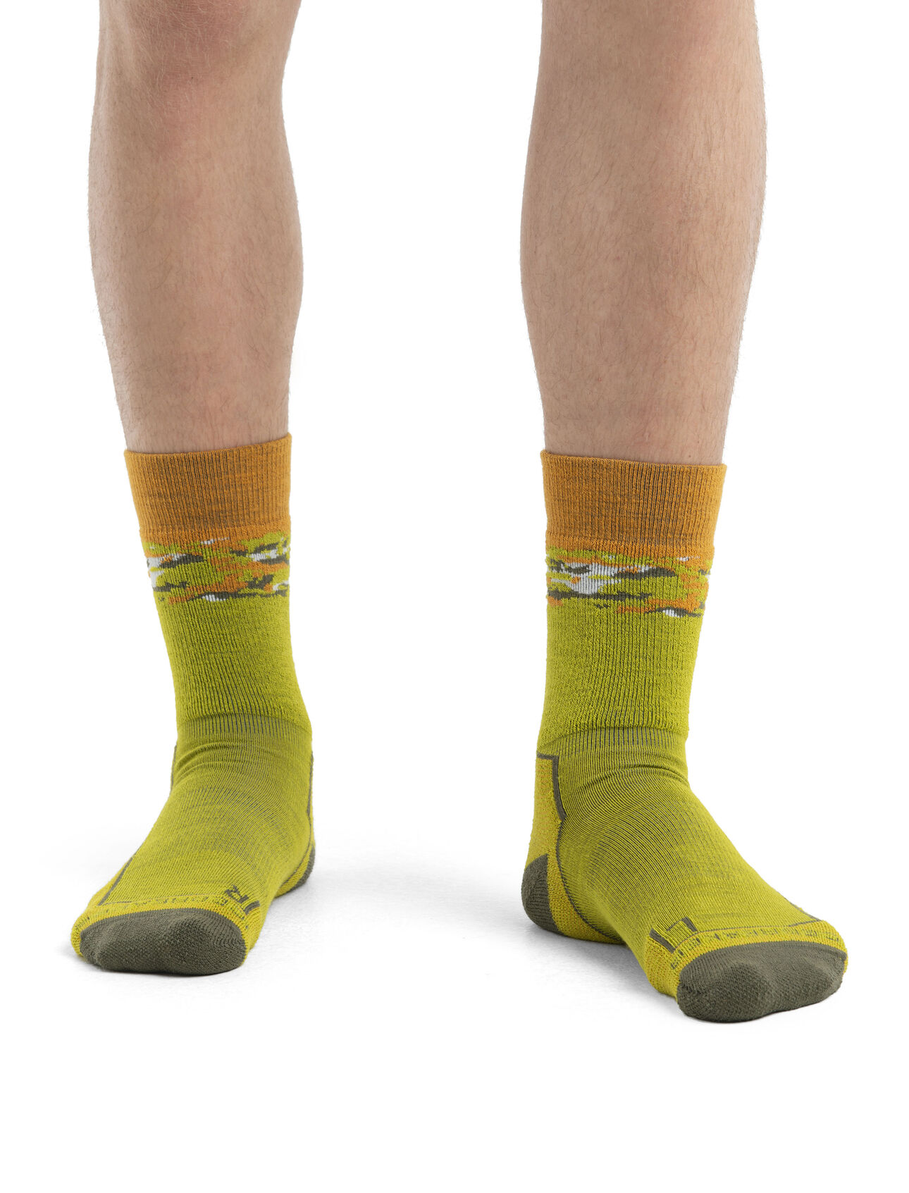 Men's Merino Hike+ Medium Crew Socks Sedimentary