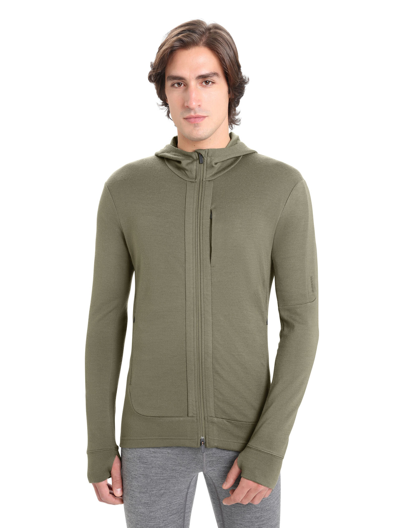 Men's Merino Quantum III Long Sleeve Zip Hoodie