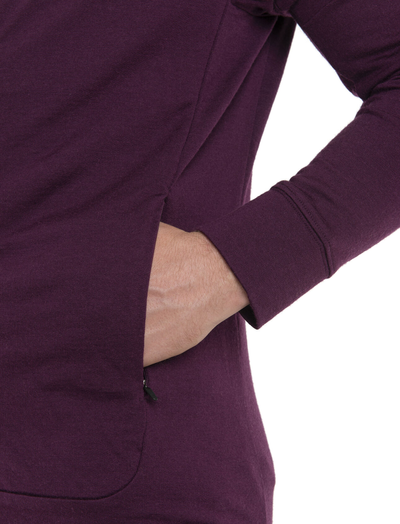 Men's Merino Quantum III Long Sleeve Zip Hoodie