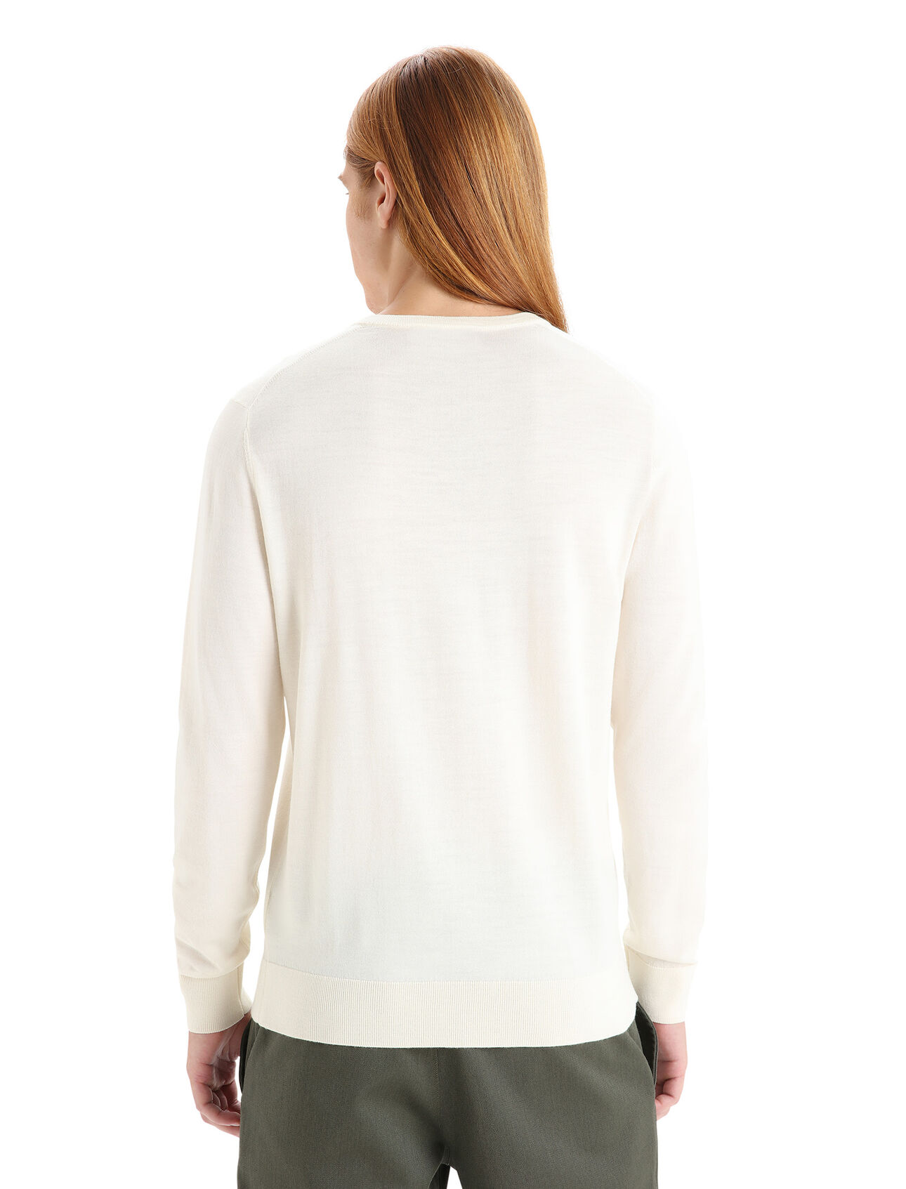 Men's Merino Wilcox Long Sleeve V Neck Sweater