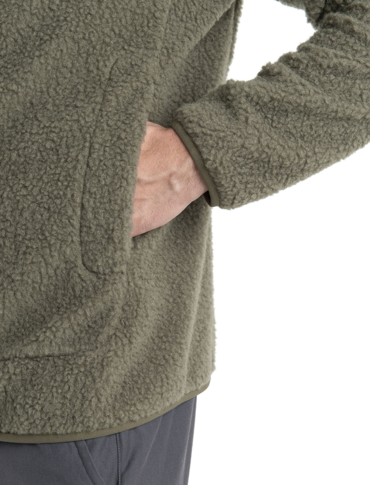 Men's RealFleece™ Merino High Pile Long Sleeve Zip Jacket