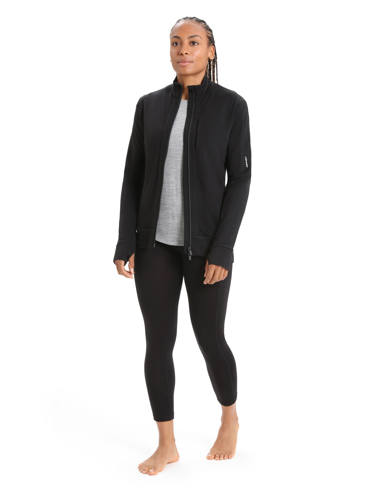 Women's Merino Quantum III Long Sleeve Zip Jacket