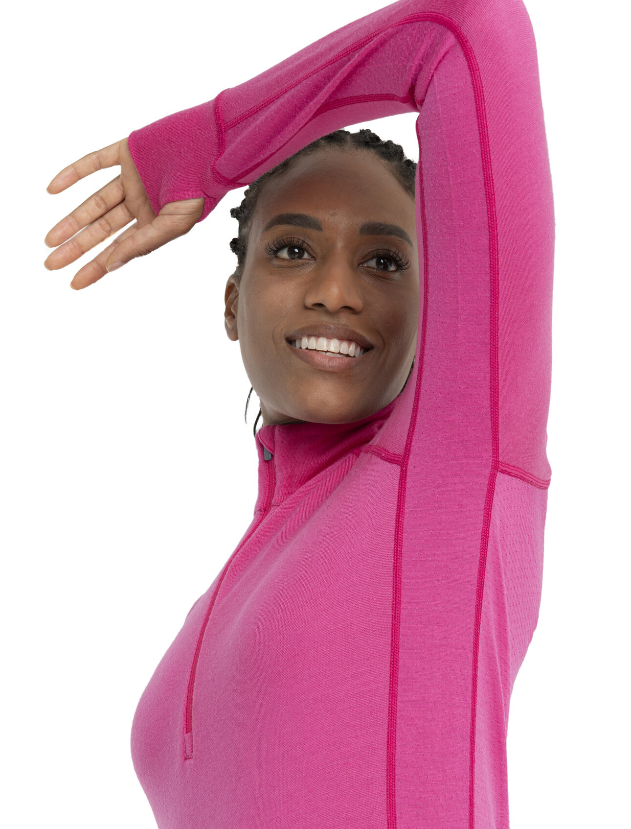 Women's 260 ZoneKnit™ Merino Long Sleeve Half Zip Thermal Top