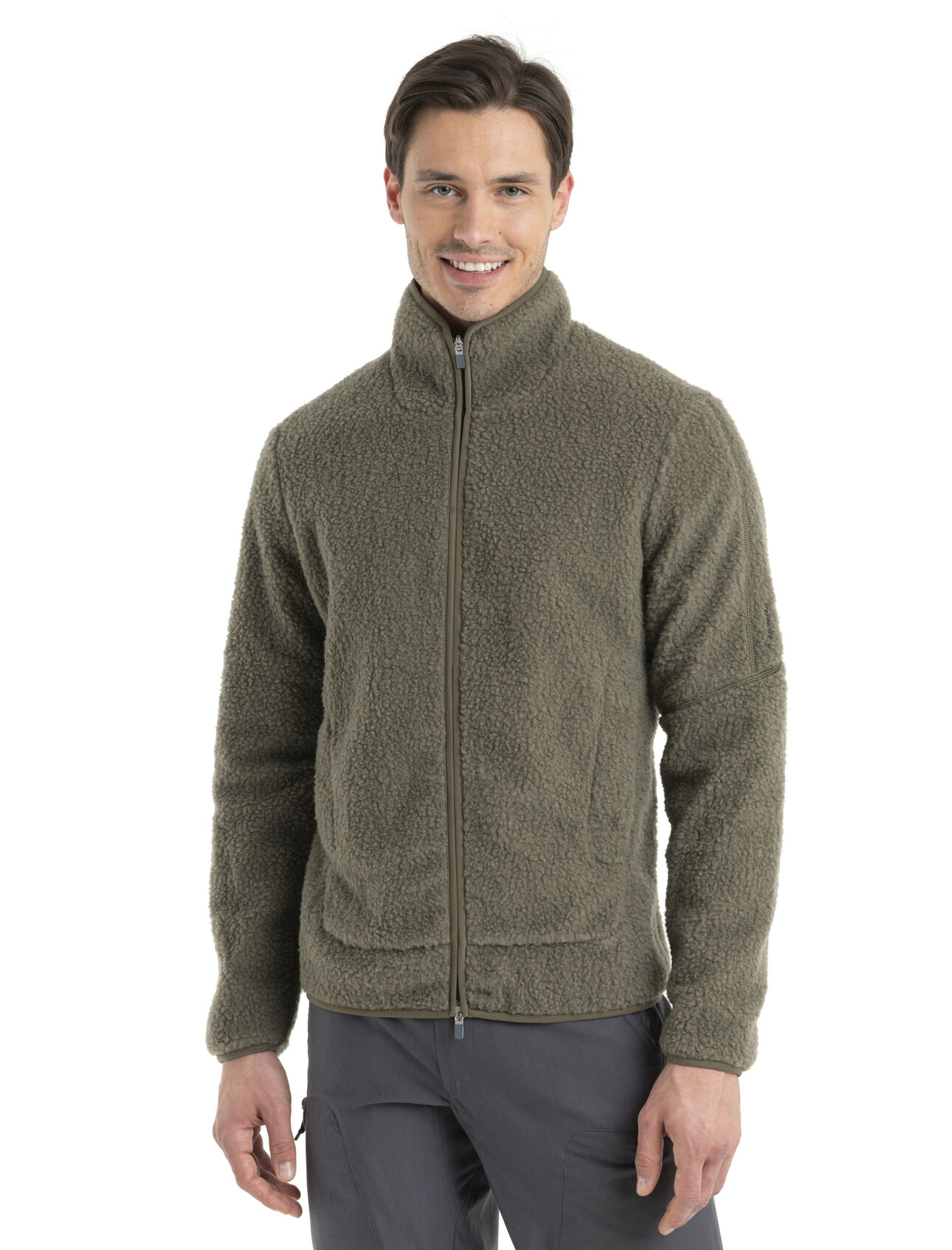 Men's RealFleece™ Merino High Pile Long Sleeve Zip Jacket