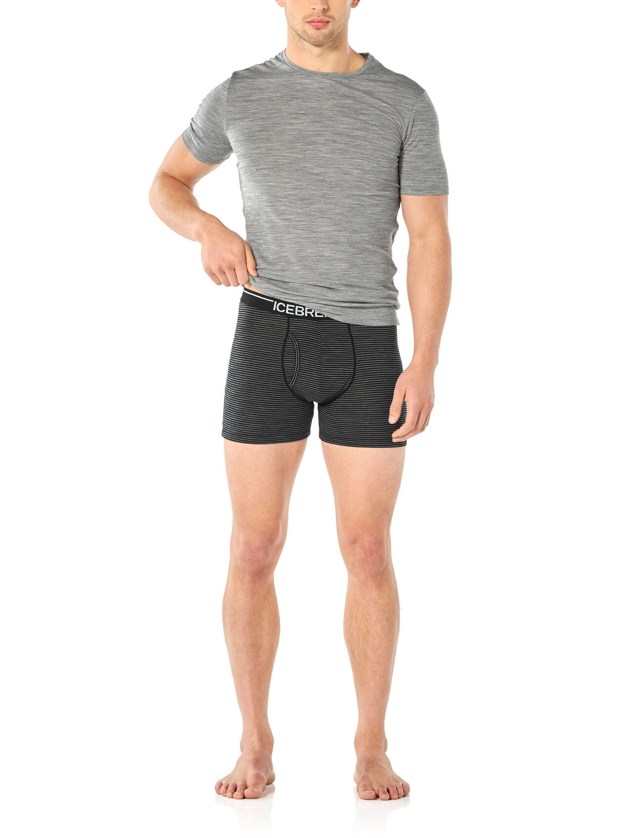 Men's Merino Anatomica Boxers With Fly 3 Pack