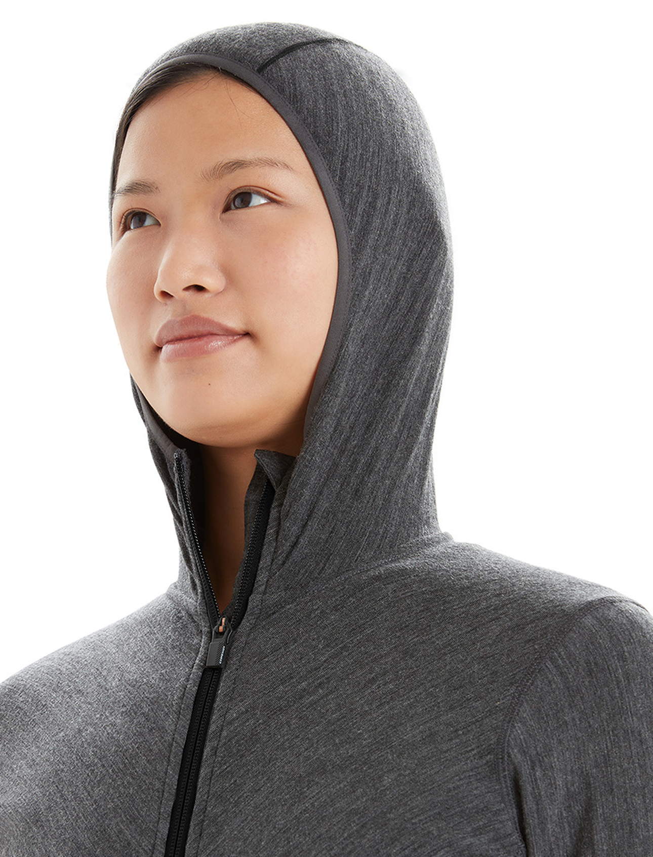 Women's RealFleece™ Merino Descender Long Sleeve Zip Hood Jacket