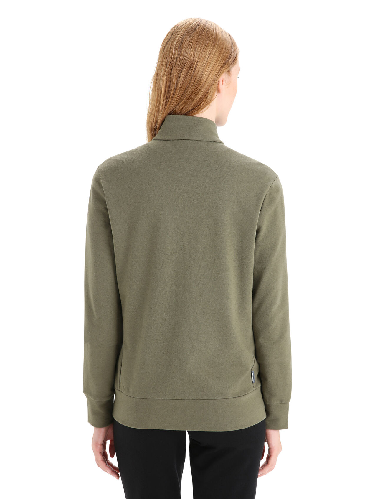 Women's Merino Central Classic Long Sleeve Zip Sweatshirt