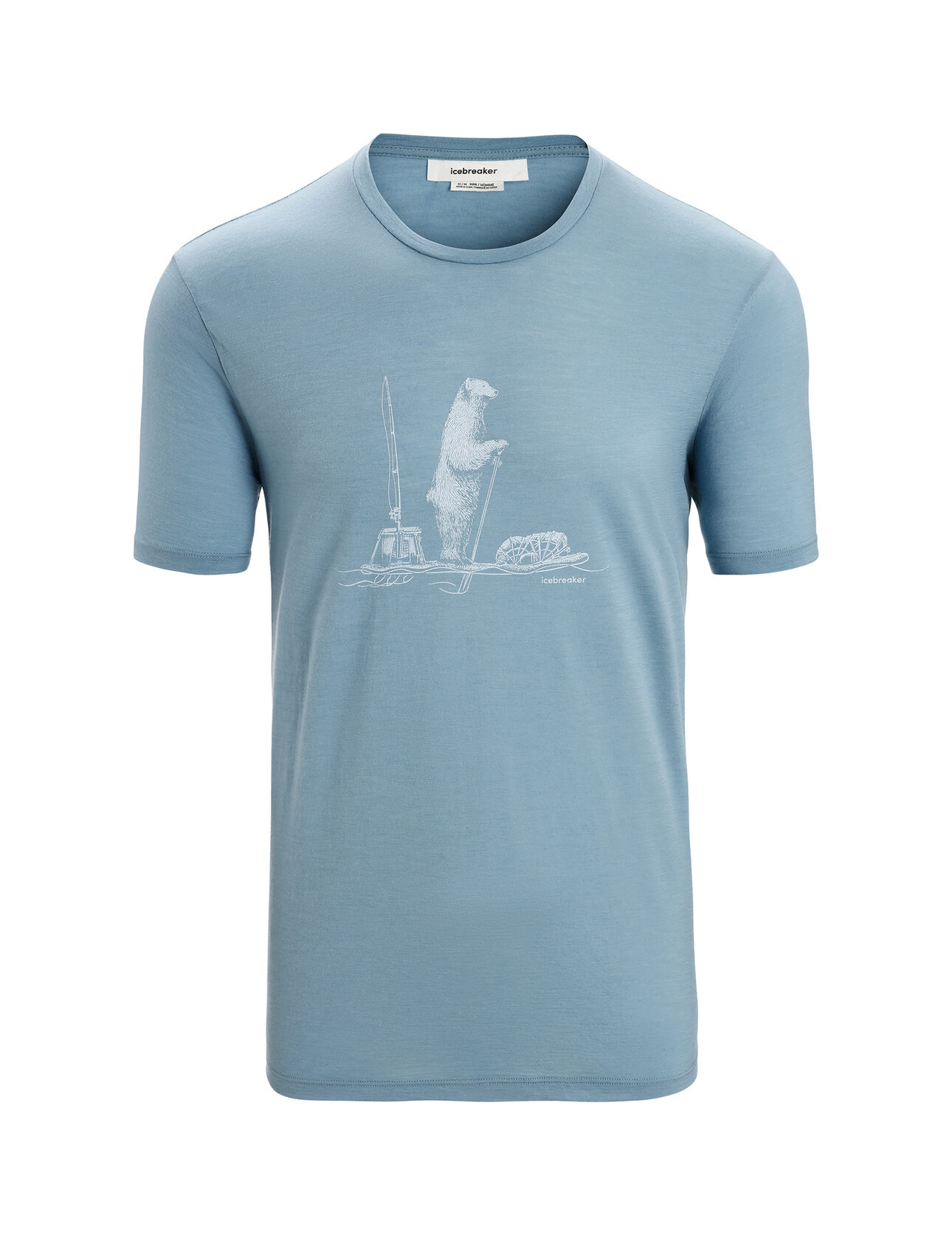 Men's Merino Tech Lite II Short Sleeve T-Shirt Polar Paddle