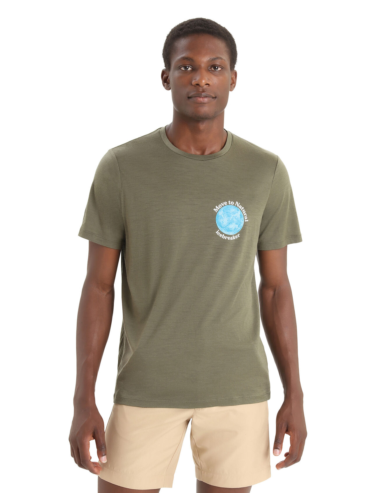Men's Merino Tech Lite II Short Sleeve T-Shirt icebreaker Earth