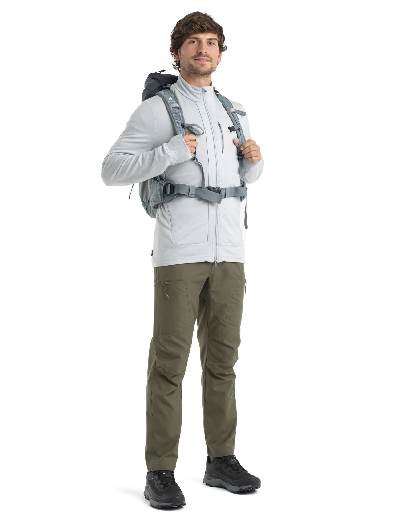 Men's Merino Quantum III Long Sleeve Zip Jacket