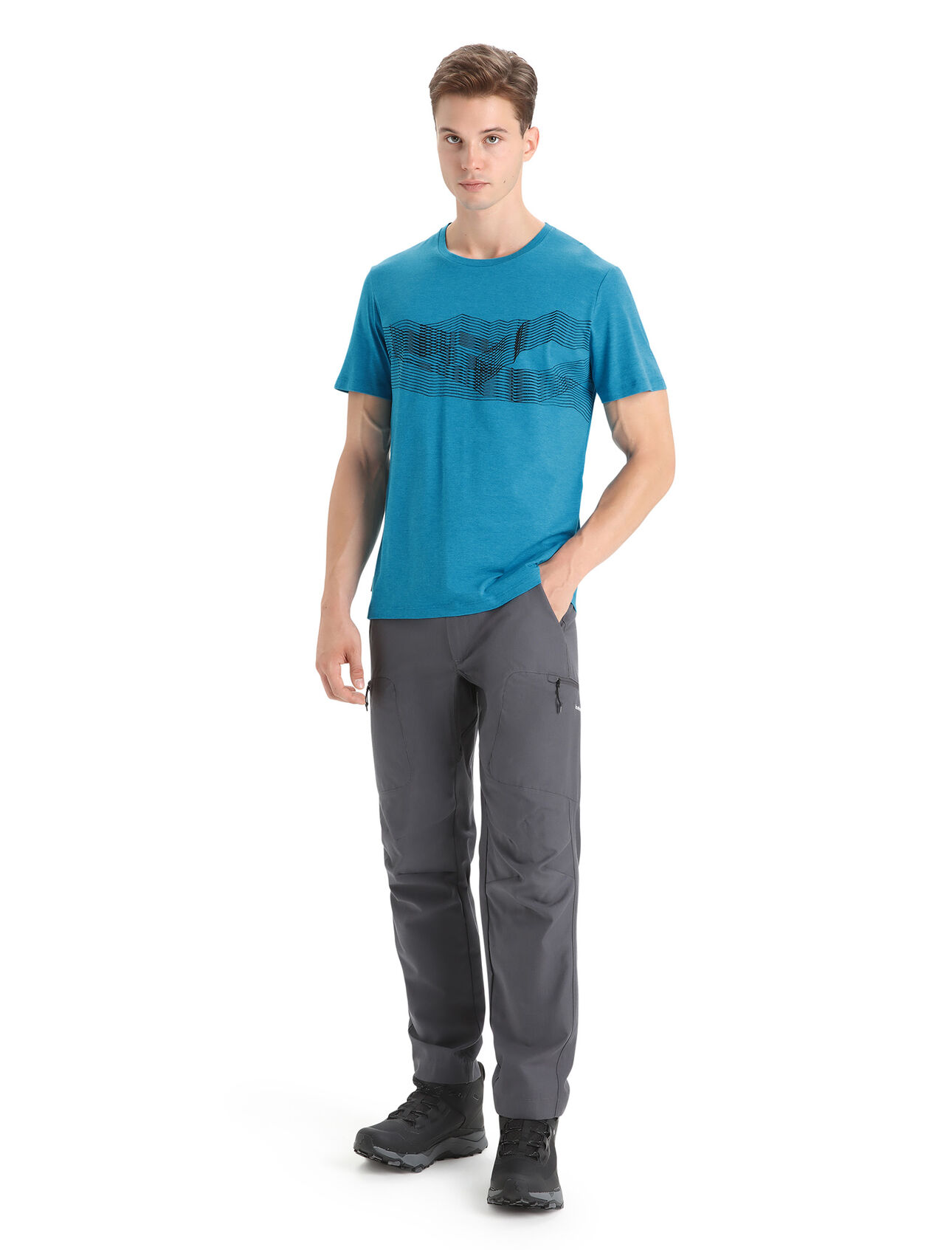 Men's Merino Central Classic Short Sleeve T-Shirt St Anton