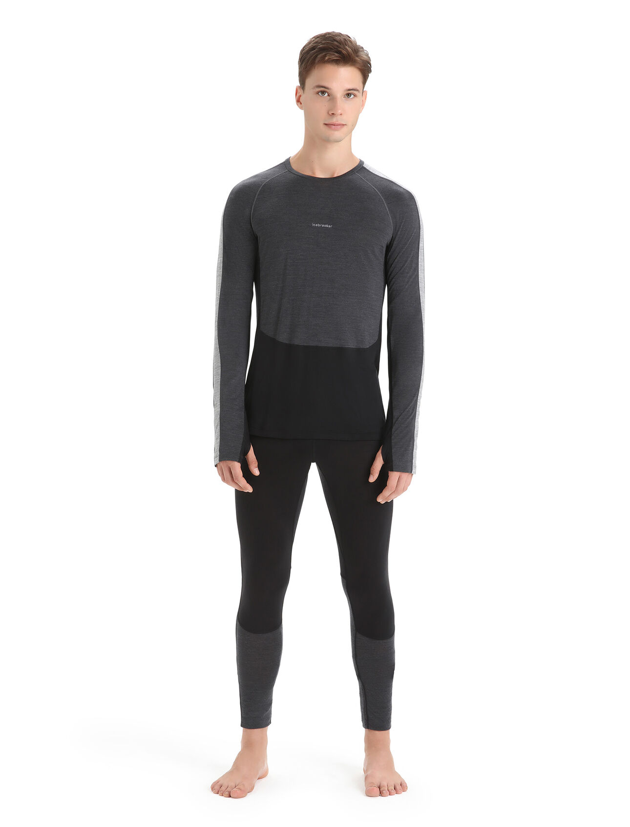Men's 125 ZoneKnit™ Merino Long Sleeve Crewe Thermal Top