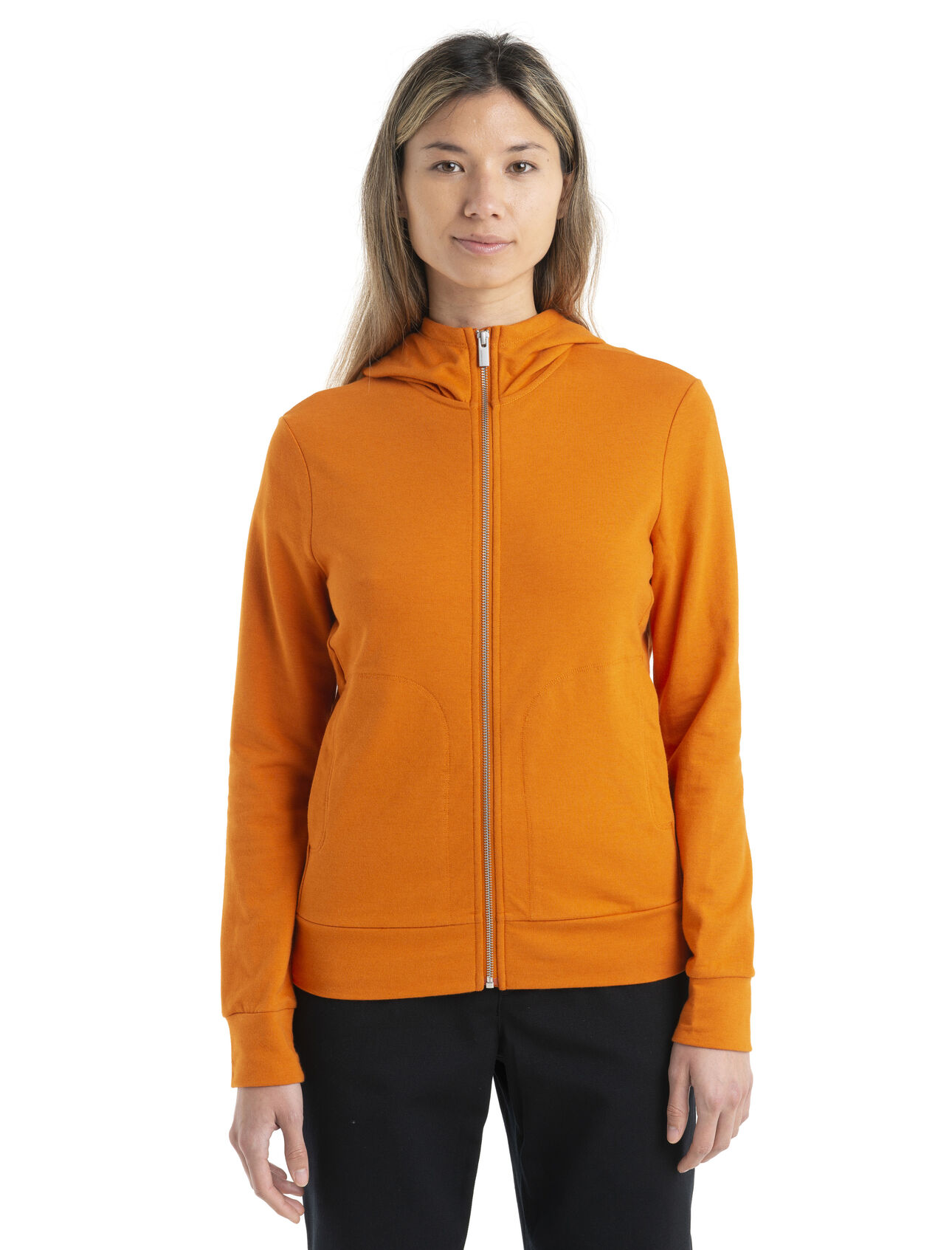 Women's Merino Central Classic Long Sleeve Zip Hoodie