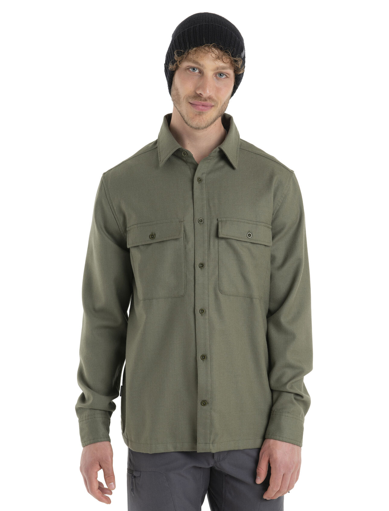 Men's Merino 200 Dawnder Long Sleeve Flannel Shirt
