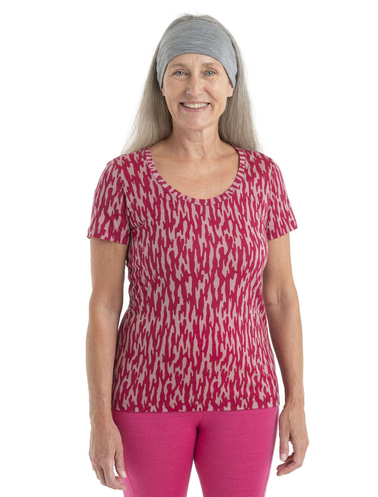 Women's Merino 150 Tech Lite II Short Sleeve Scoop T-Shirt Glacial Flow